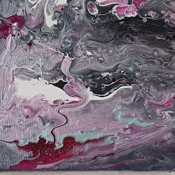 Acrylbild 'weite Ferne' auf...