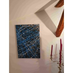 Acrylbild 'Blue One' auf Keilrahmen