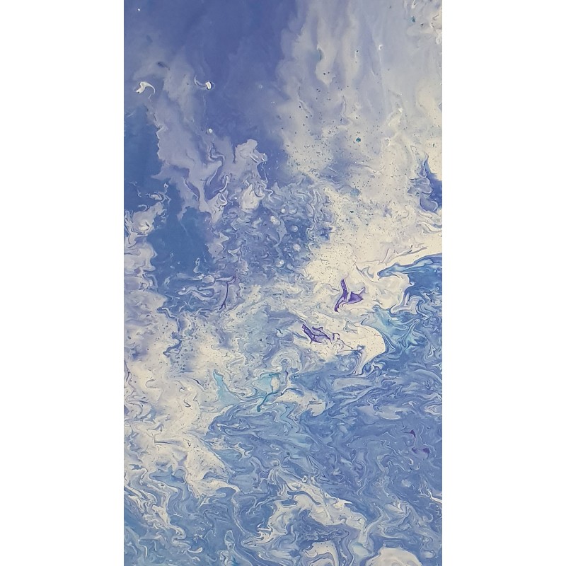 Acrylbild 'Smale Ozean' auf Keilrahmen