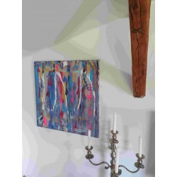 Acrylbild 'Glamour' auf Keilrahmen