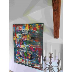 Acrylbild 'Big One' auf Keilrahmen