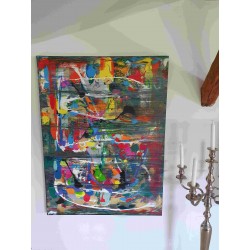 Acrylbild 'Big One' auf Keilrahmen