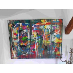 Acrylbild 'Big One' auf Keilrahmen