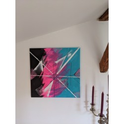 Acrylbild The Pink Beam auf Keilrahmen in der Gallery